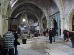 Nettoyage de l&#039;église